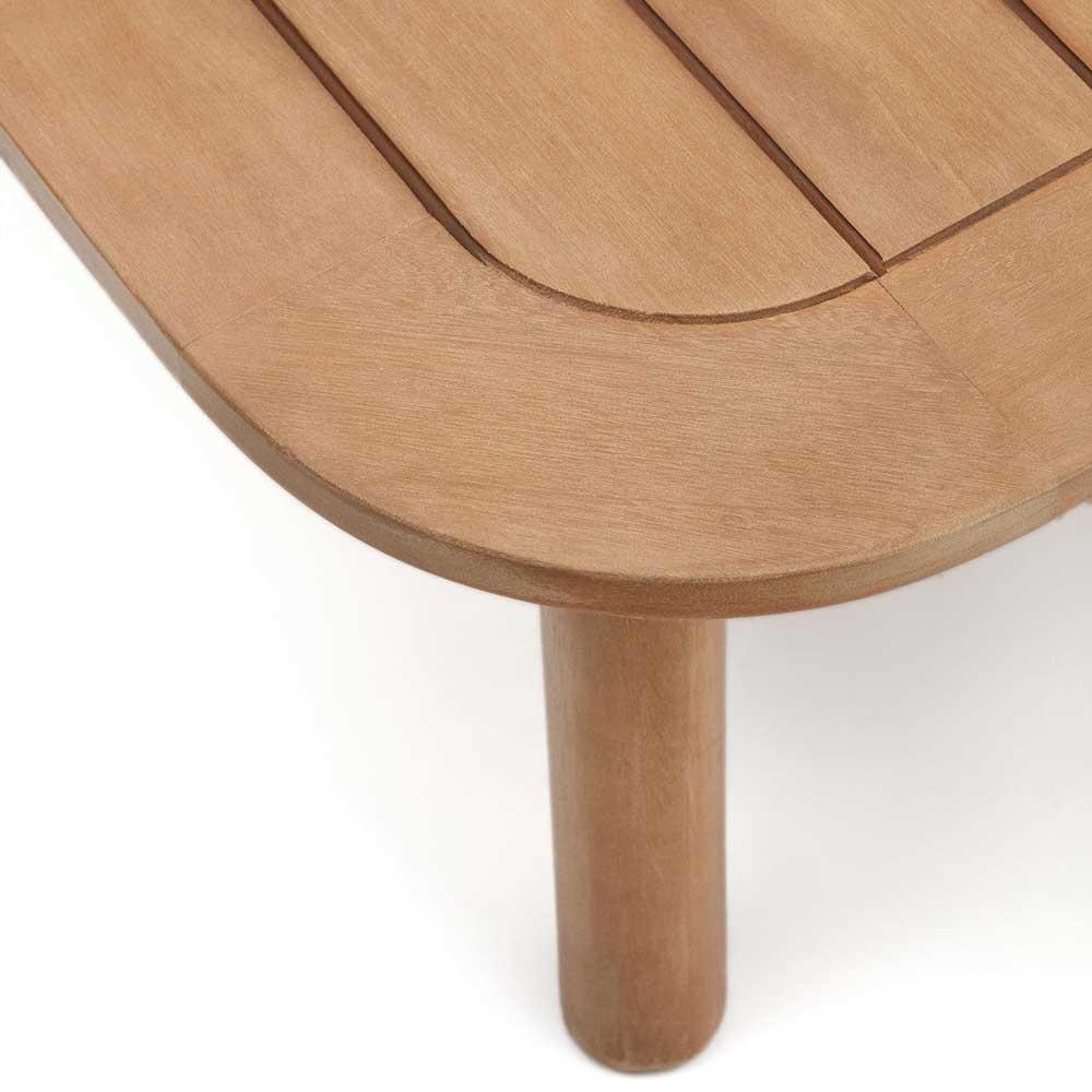 Indoor Outdoor Couchtisch aus Eukalyptusholz - Perconia