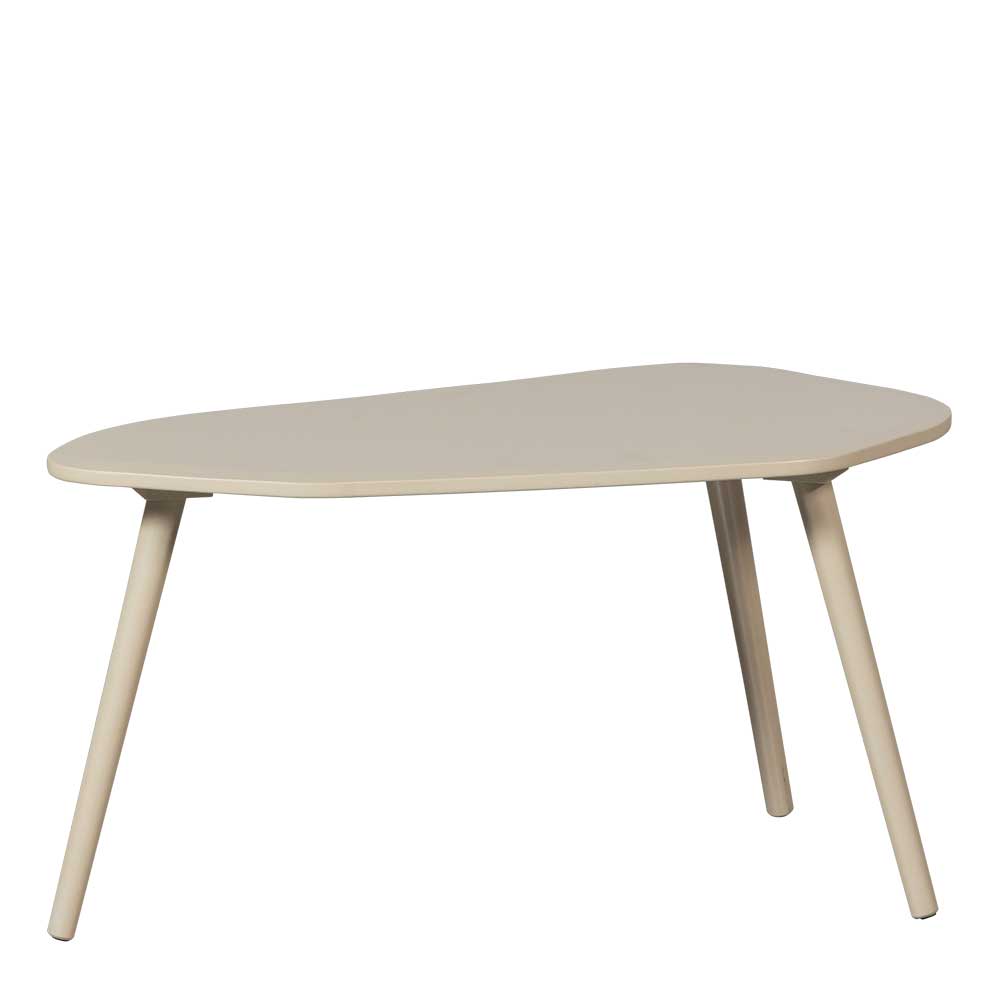Design Couchtisch Duo in Hellgrau - Hawaians (zweiteilig)