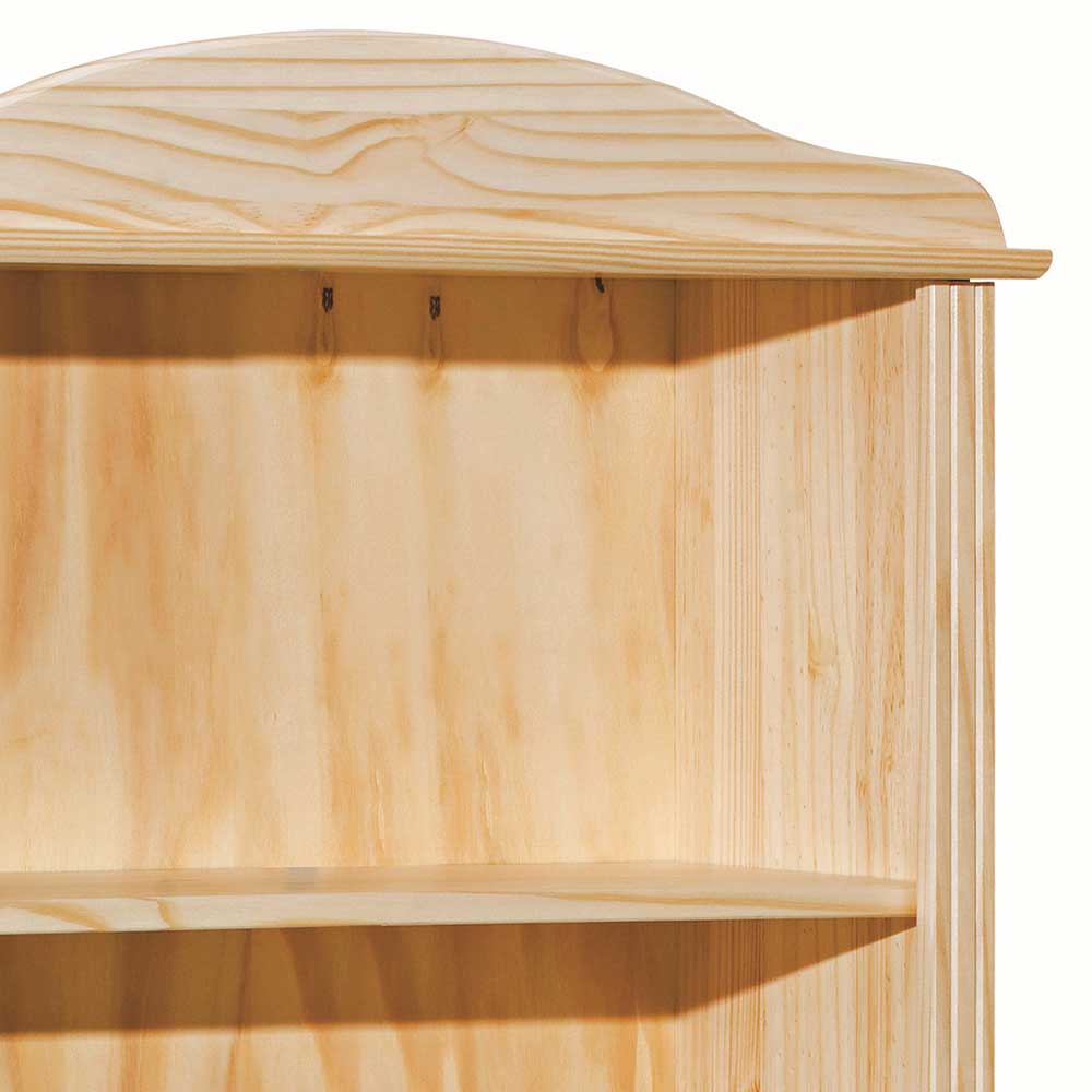 77x180x30 Landhaus Bücherregal mit Kugelfüßen - Kascanu