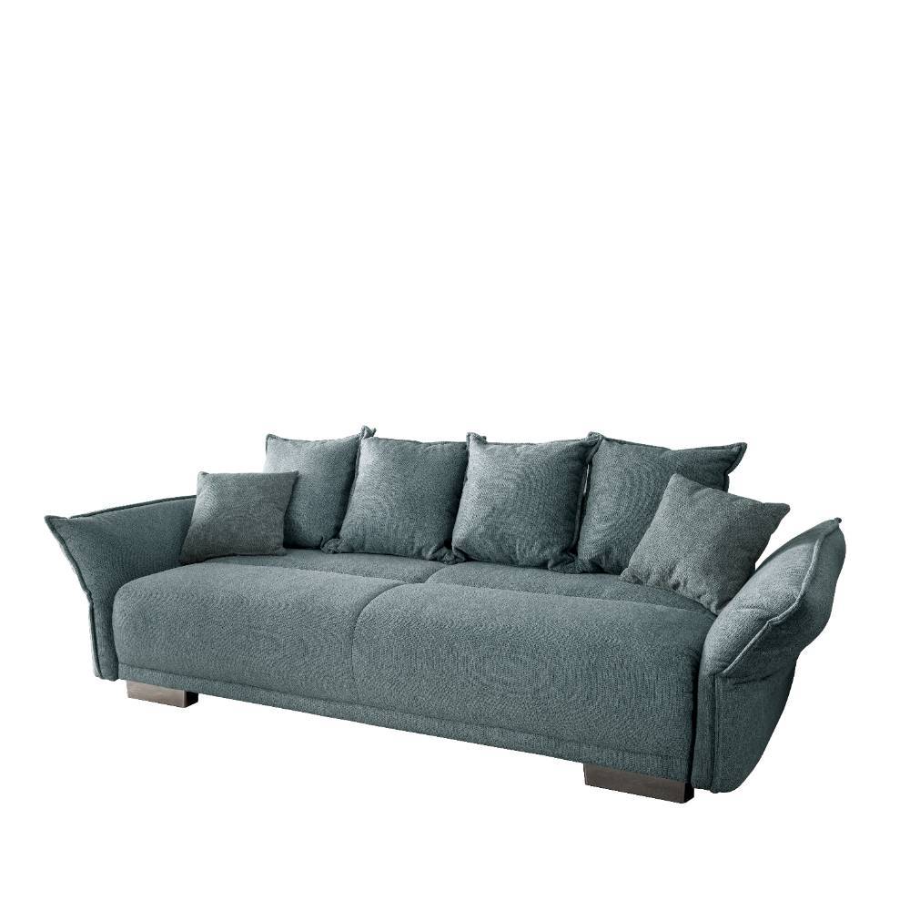XXL Schlafsofa in Mint Stoffbezug - Lourettes