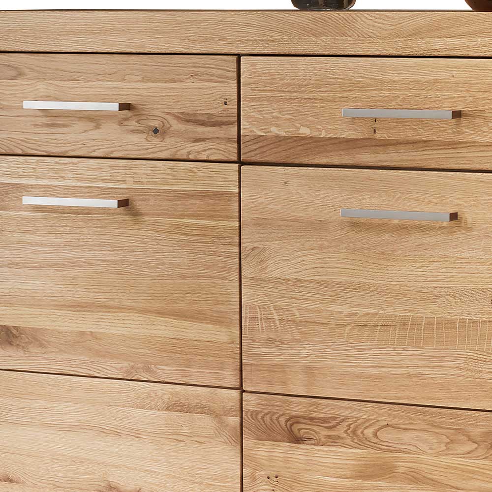 170x92x45 Wildeiche Sideboard aus geöltem Massivholz - Loitons