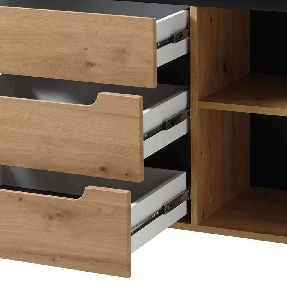160x83x40 Sideboard im Skandi Chic modern - Olcian