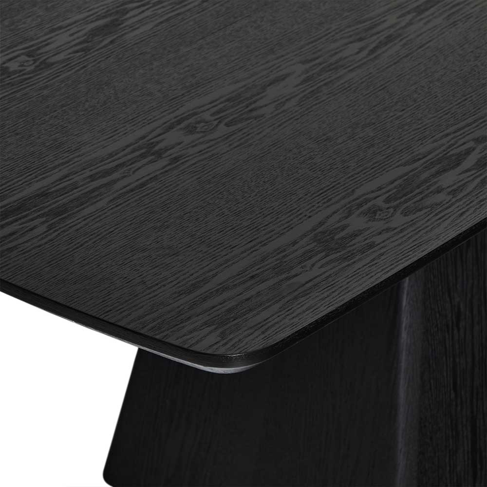 Esstisch in Schwarz Eiche Furnier - Greeno