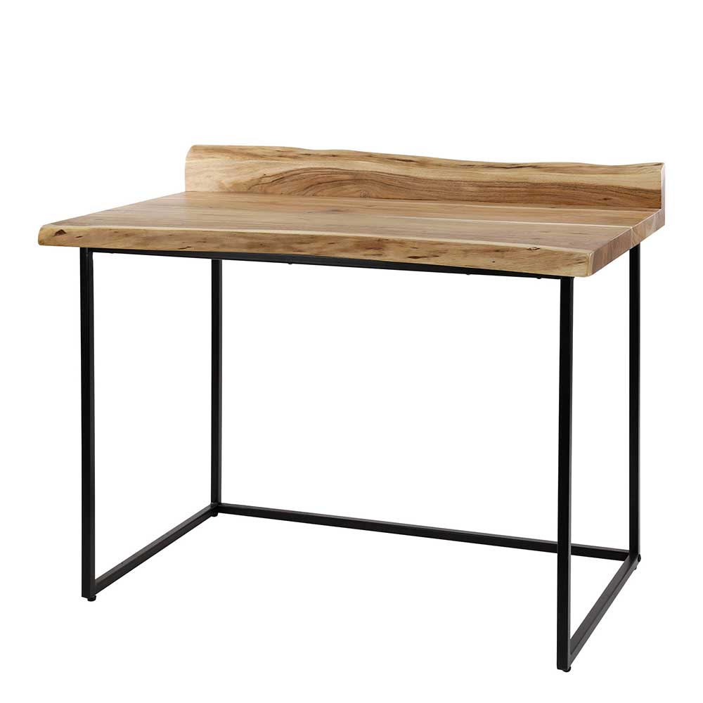 Design Schreibtisch mit Naturkanten aus Akazie - Ilmany