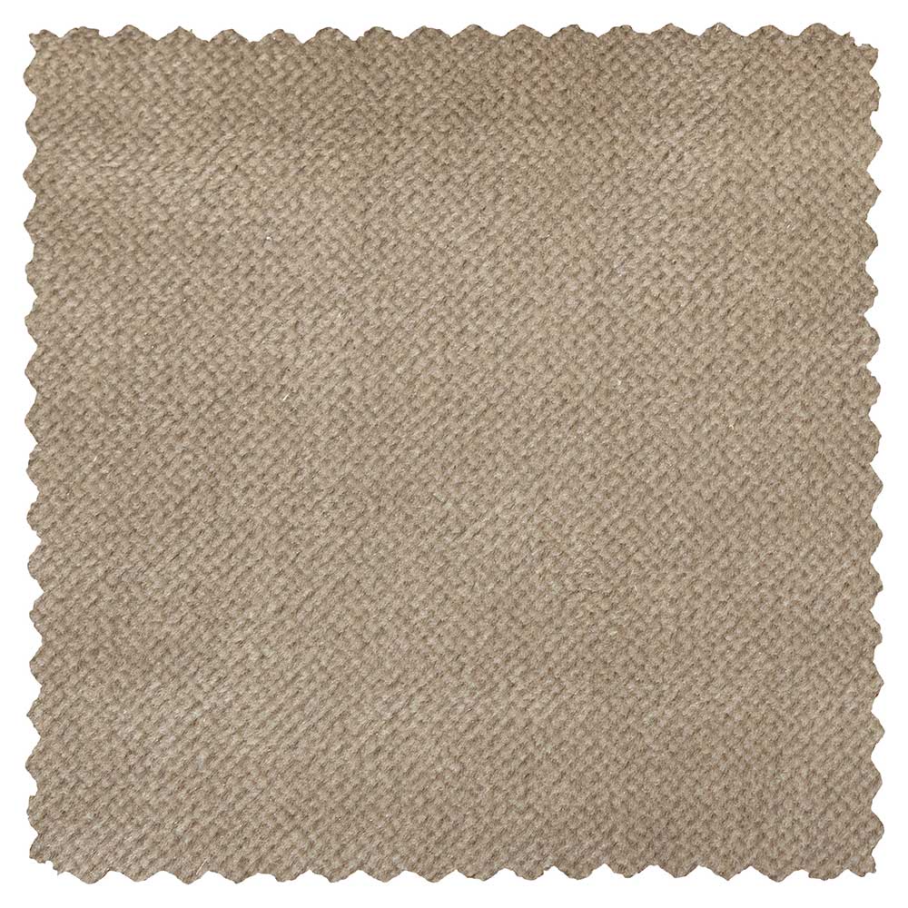 Zylinder Polsterhocker in Khaki Samt - Griffina