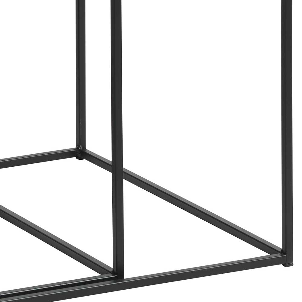 Dreisatz Beistelltisch aus Metall - Clazoria (dreiteilig)