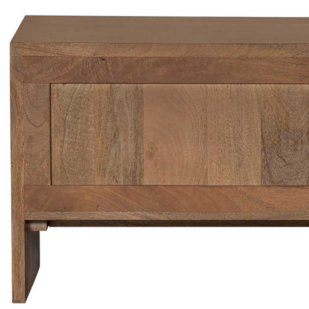 Retro TV Kommode aus Mangobaum Massivholz - Ambros