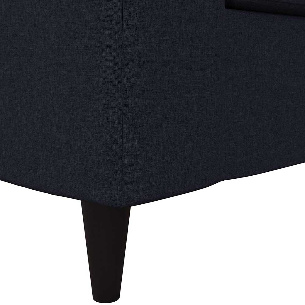 Blaues Retrosofa 190 cm breit - Camiri
