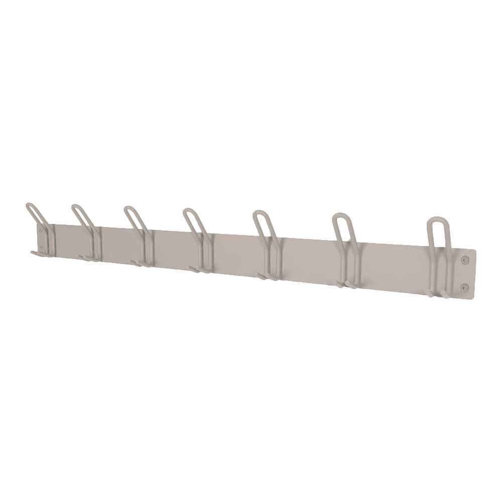 Minimalistische Hakenleiste in Taupe - Borad