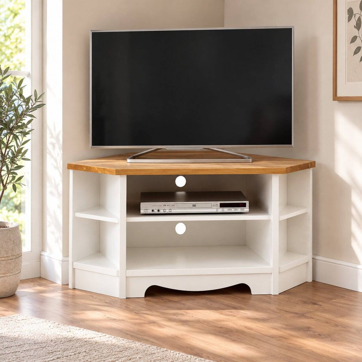 Landhaus TV Schrank als Ecklösung - Ribeiro