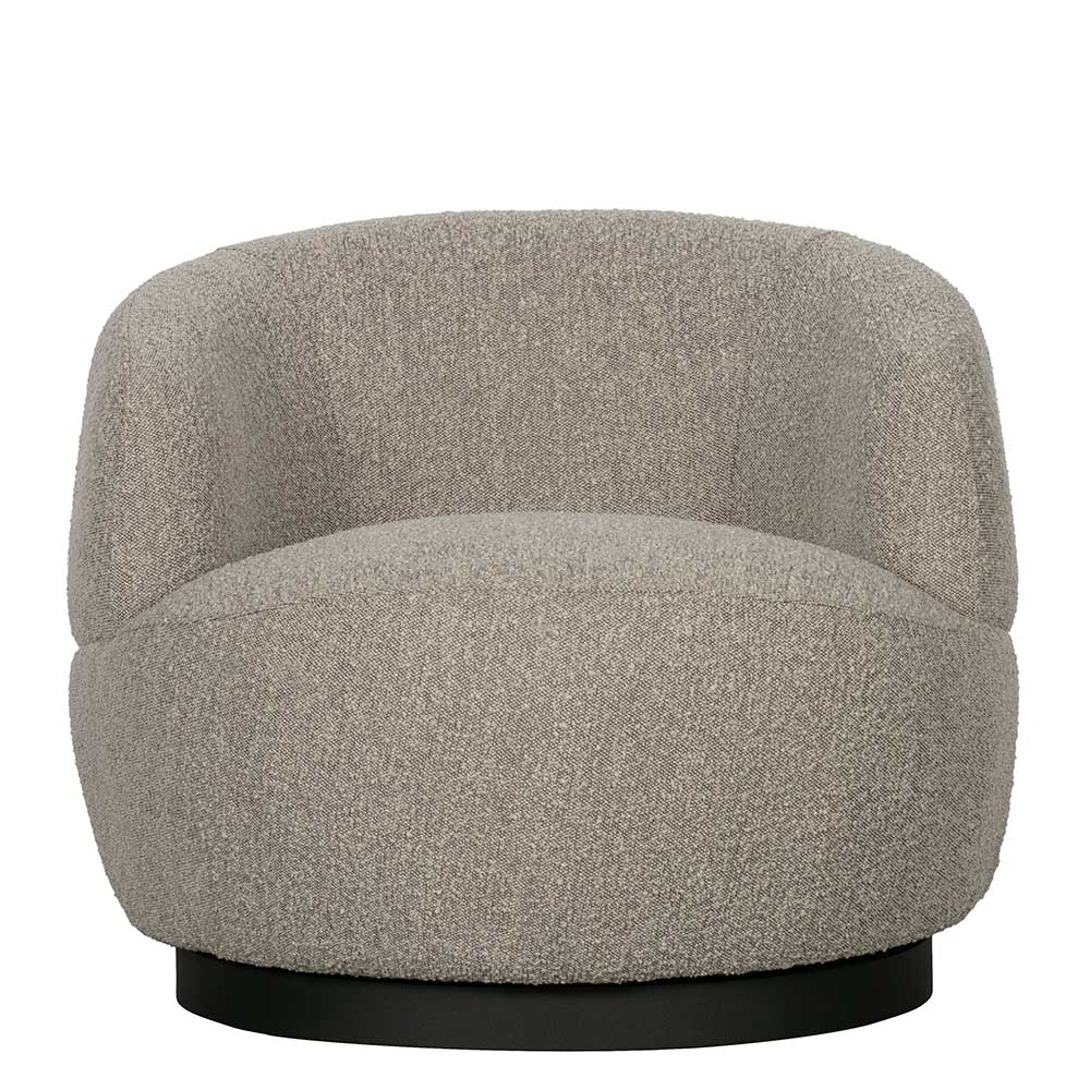Drehbarer Polstersessel in rundem Design - Jacksons