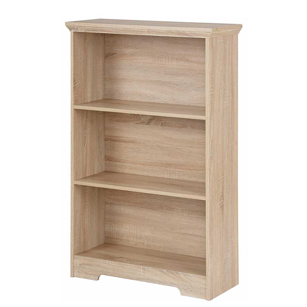 75x115x30 Bücherregal in Eichefarben Dekor - Rienva