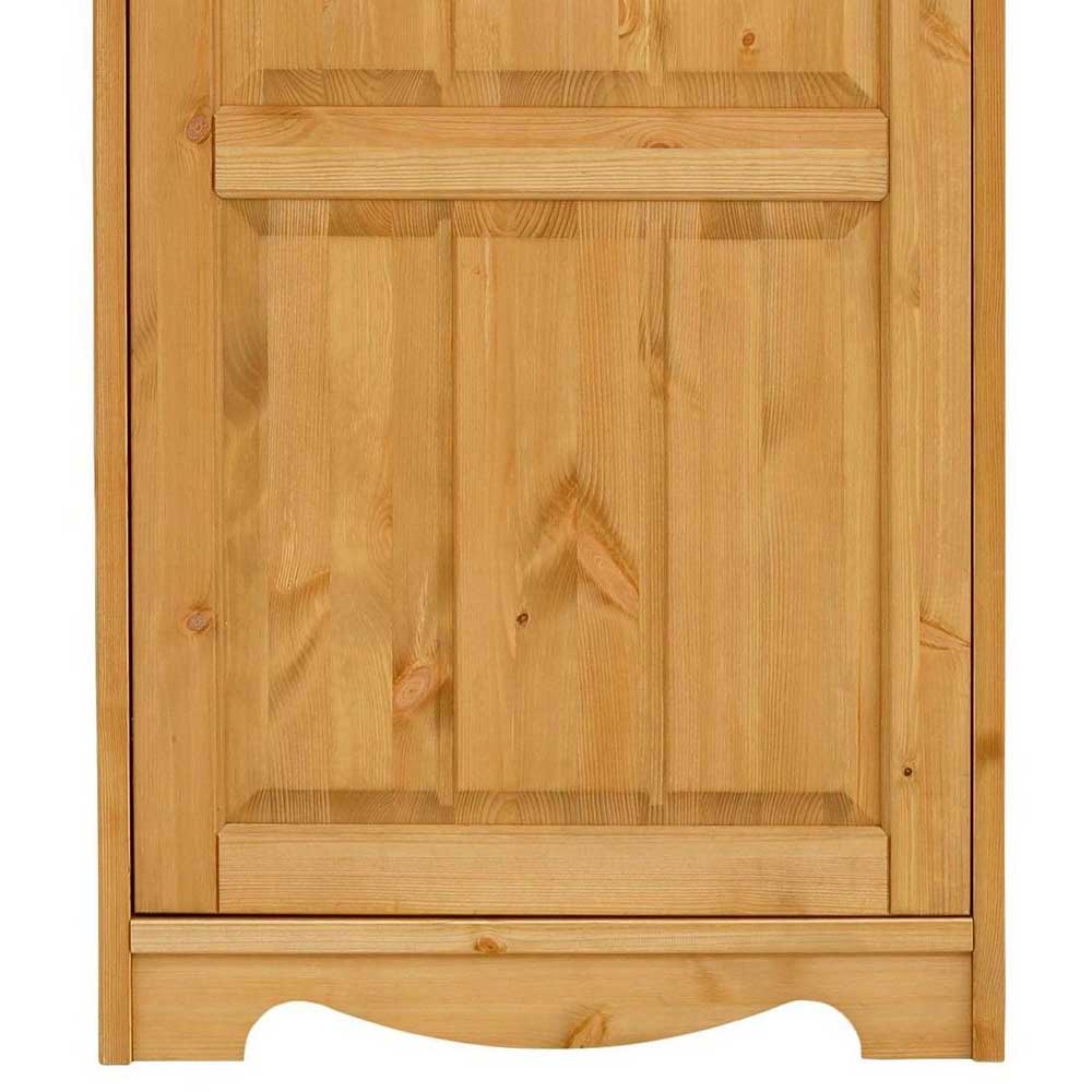 69x190x37 1-türiger Garderobenschrank massiv - Ostanzia