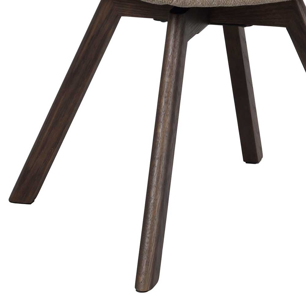 Drehbarer Esszimmerstuhl mit Armlehnen - Classicana (2er Set)