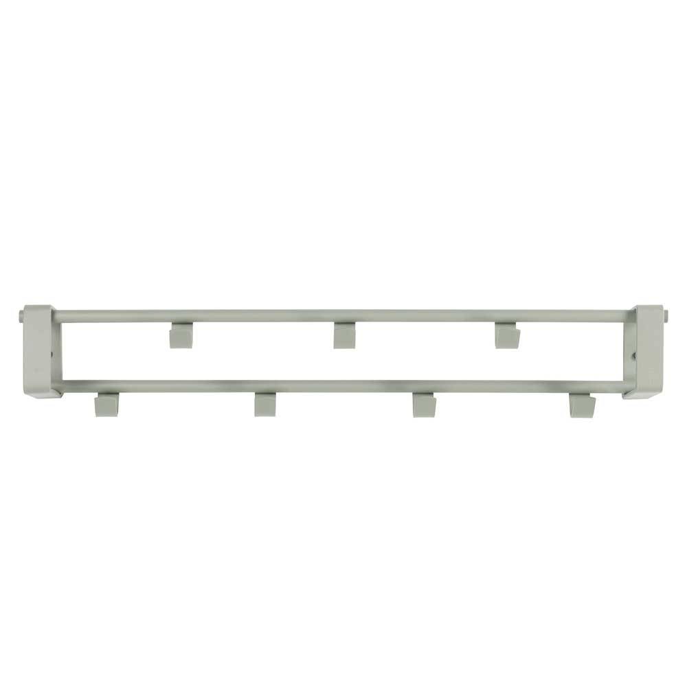 Stahl 7 Haken Garderobe in Graugrün - Azulon