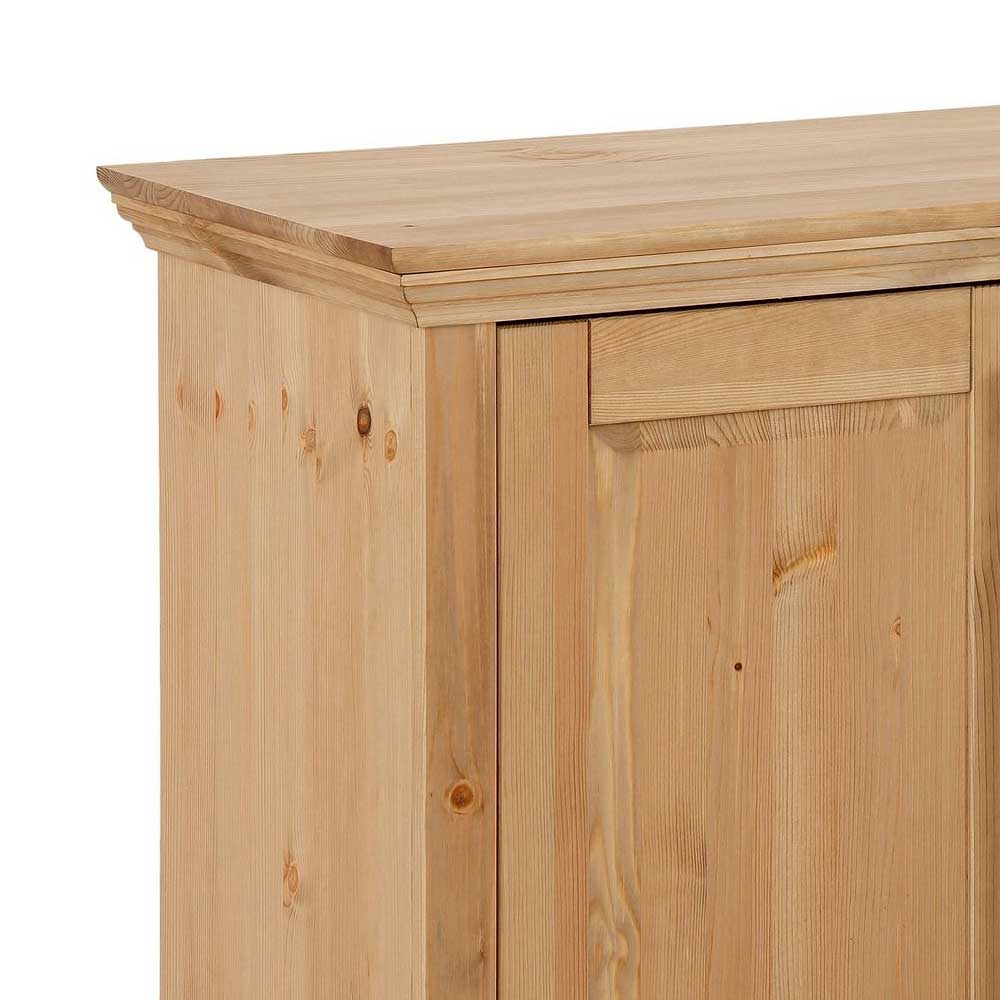 132x70x39 Moderne Holzkommode mit drei Türen - Noellisa
