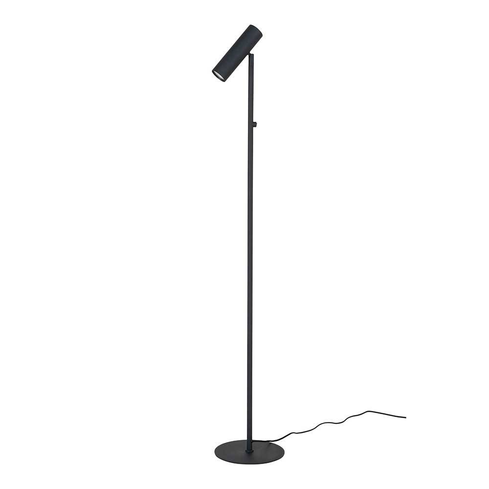 Schmale Stehlampe in Schwarz - Barnet
