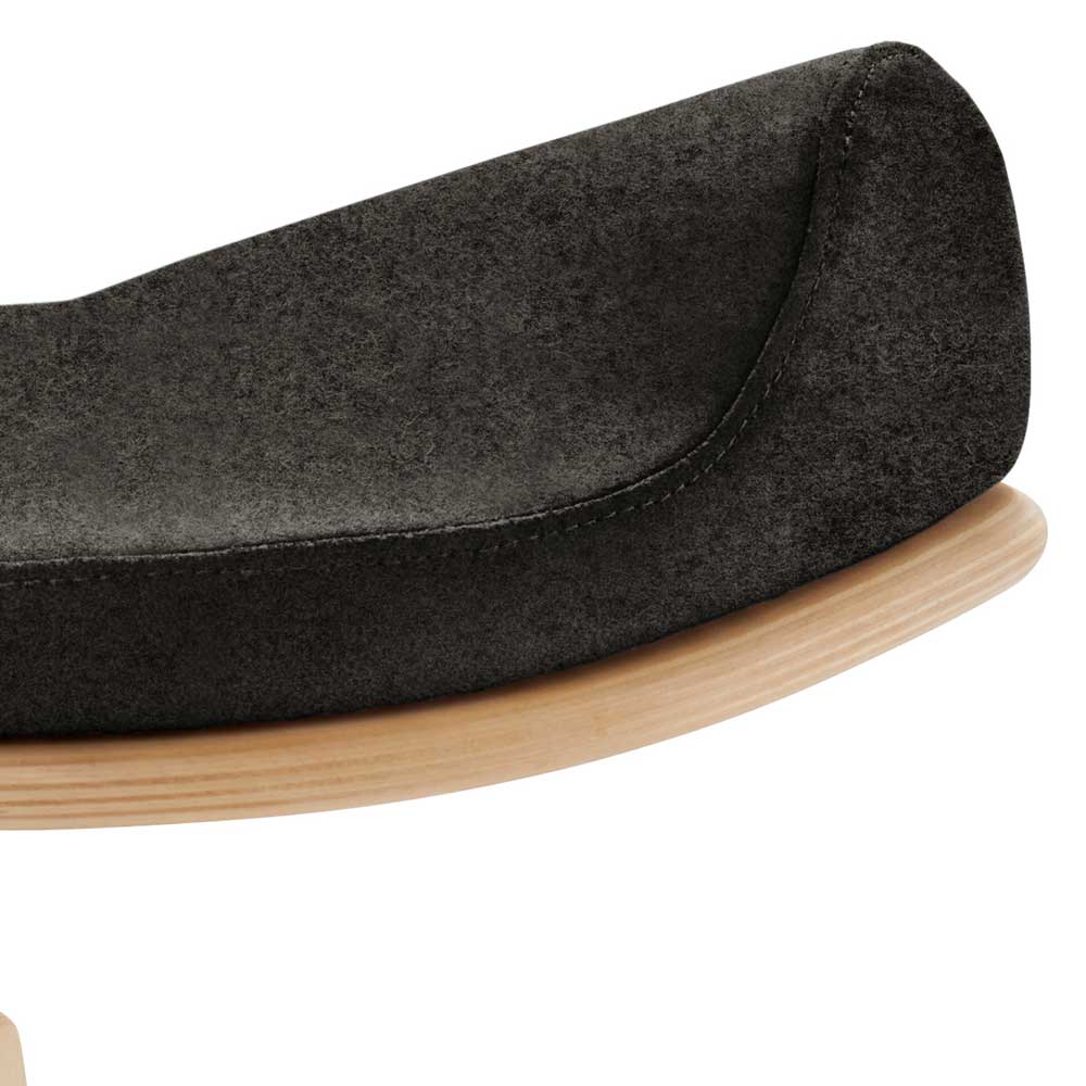Ergonomischer Holz Hocker variabel einstellbar - Carinna