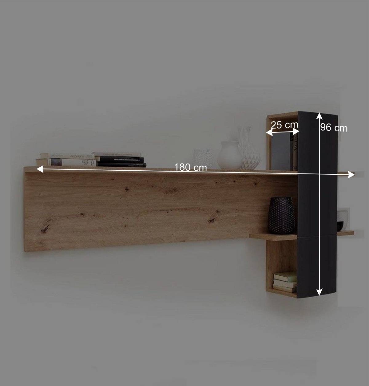 Topp Design Anbauwand Set - Vecenda (dreiteilig)
