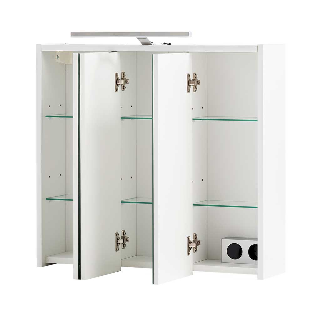 Bad Spiegelschrank - 65 cm oder 75 cm oder 94 cm breit - Vera