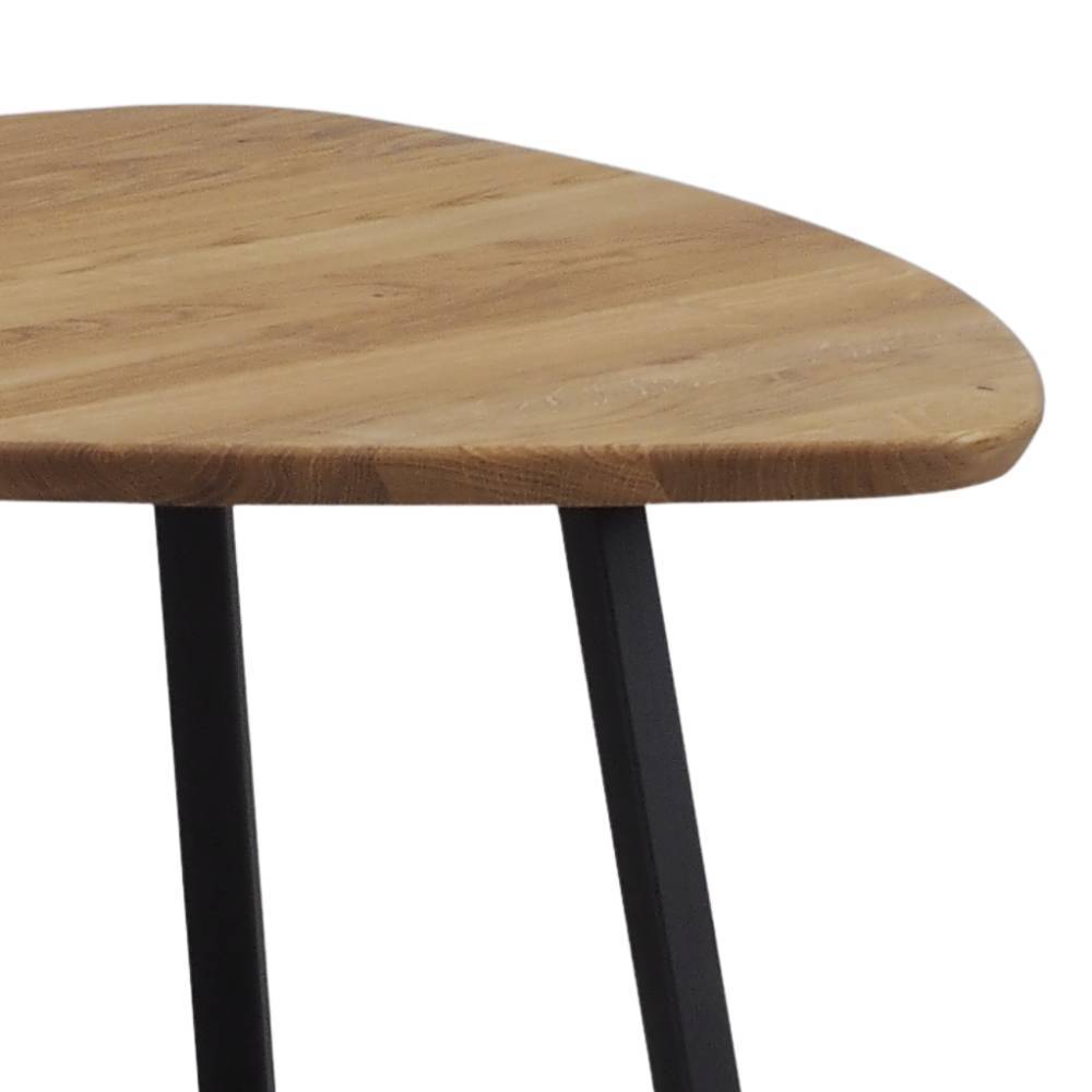 Wankeldesign Sofatisch aus Eichenholz - Joi