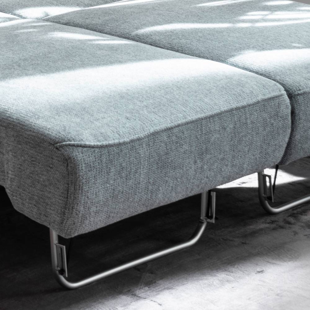 Ausziehcouch in Mintgrün Chenille - Nice