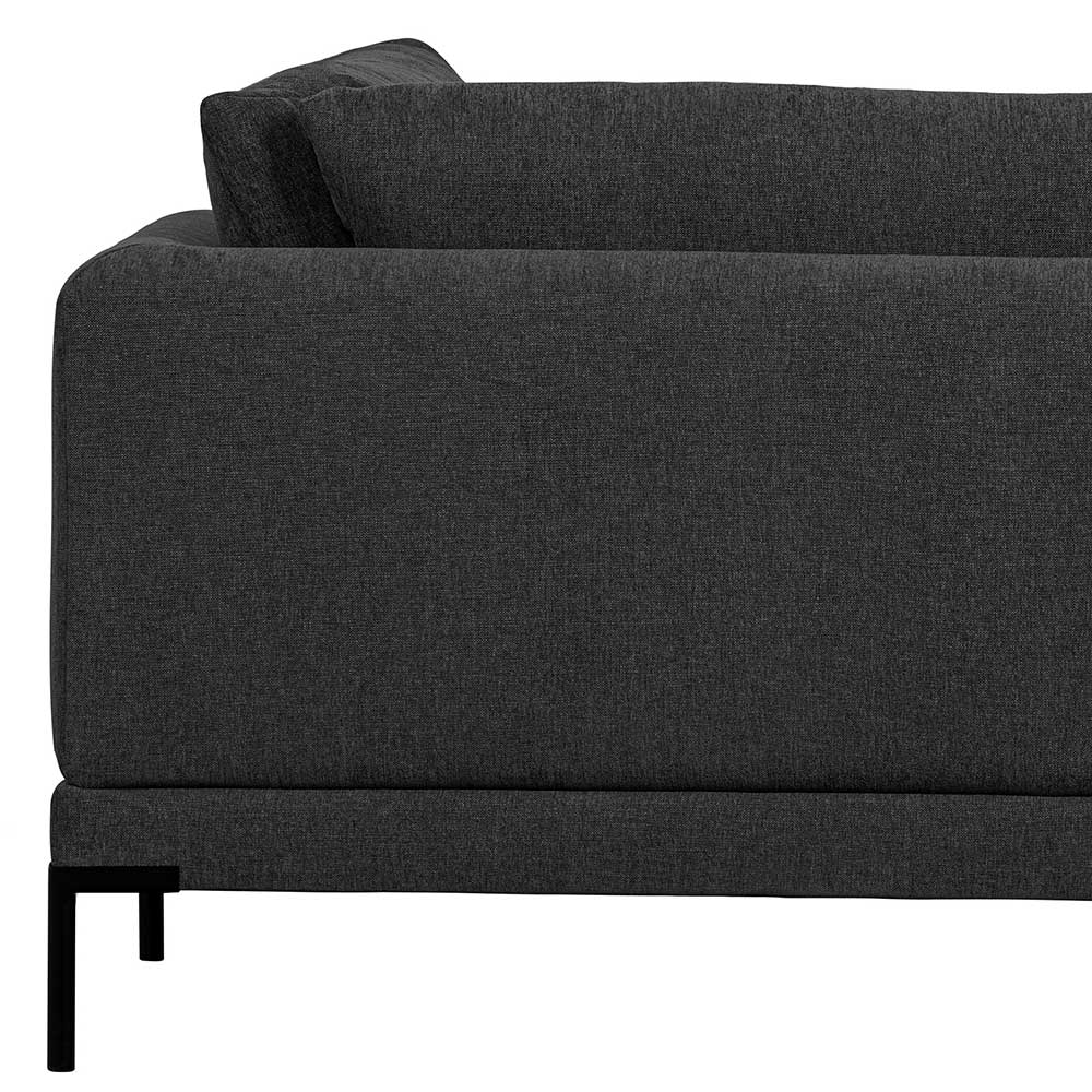 Lounge-Element in Dunkelgrau rechts - Marietta