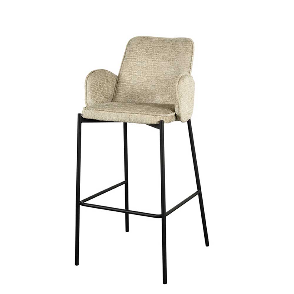 Samt Barstühle mit 78 cm Sitzhöhe - Tablonero (2er Set)