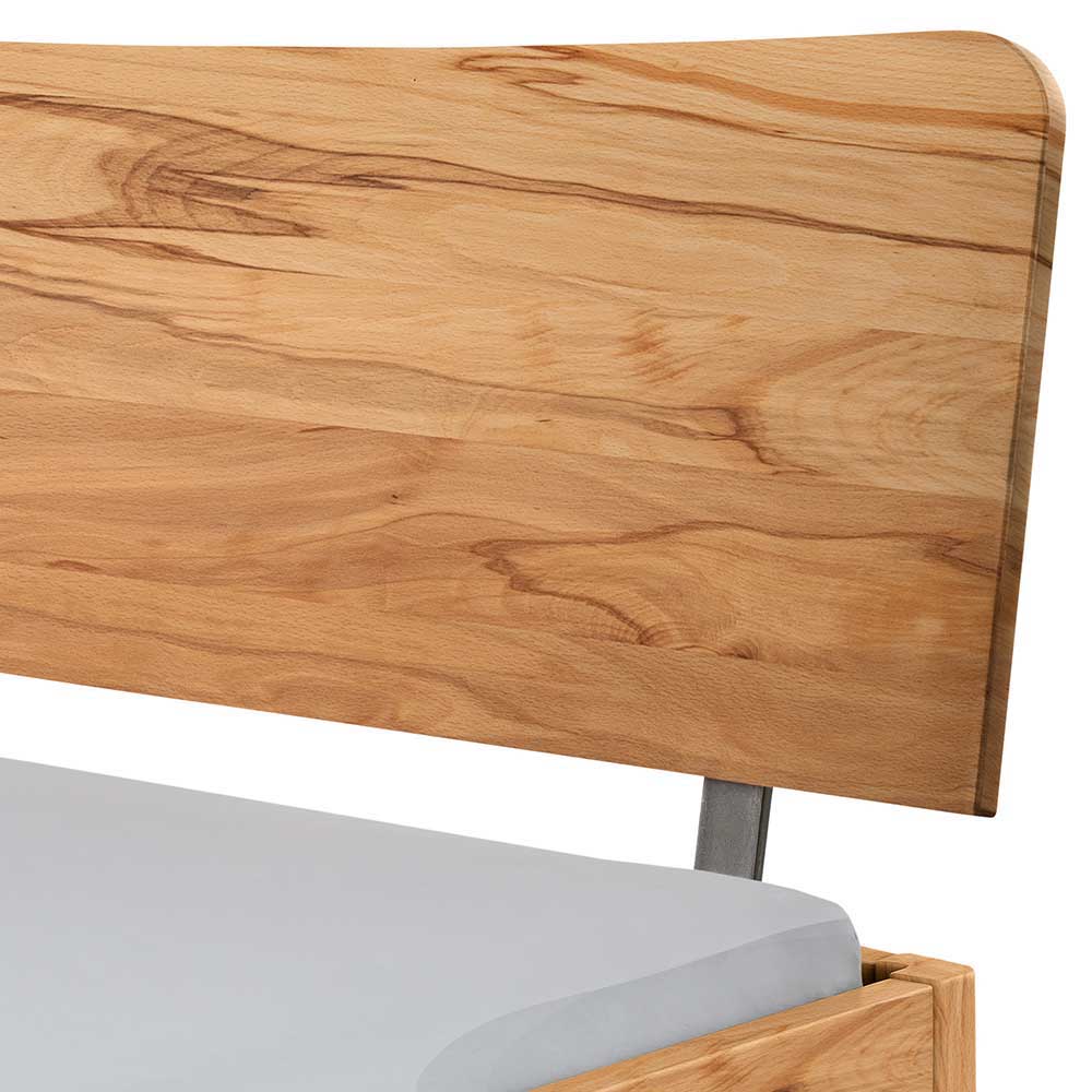 Doppelbett Gestell aus Wildbuche massiv - Hulius