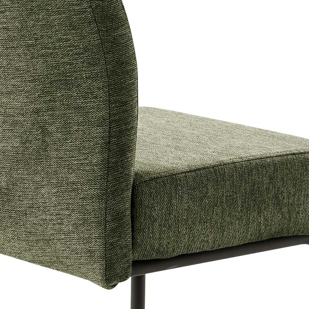 Esszimmer Freischwinger mit Federkern - Surci (2er Set)