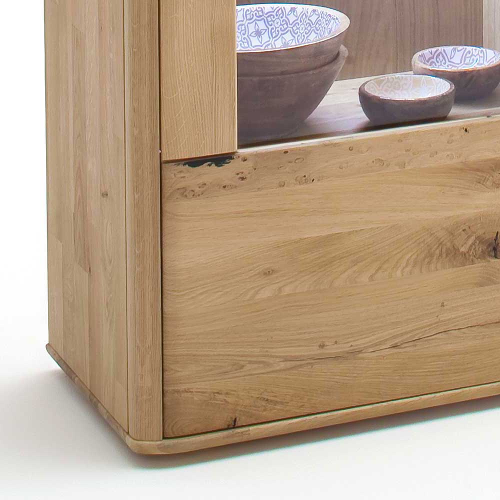 Balkeneiche Highboard 2-türig - Destal