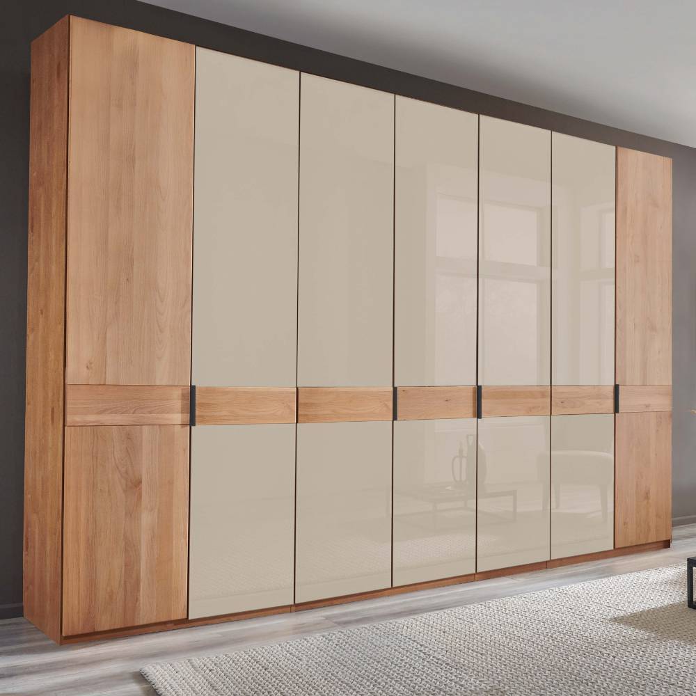236 cm hoher XL-Schrank 7-türig - Angelina