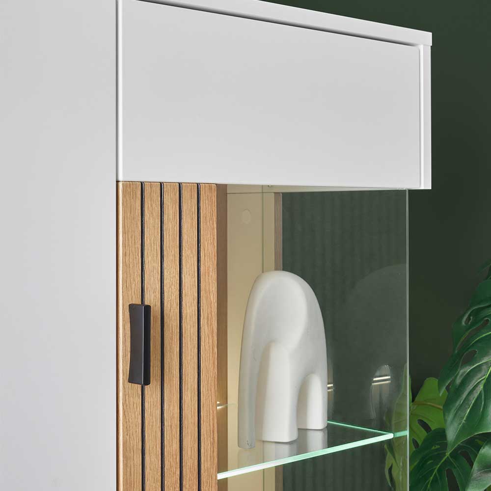 Highboard & TV Lowboard & Wandboard Set - Nenaloro (dreiteilig)