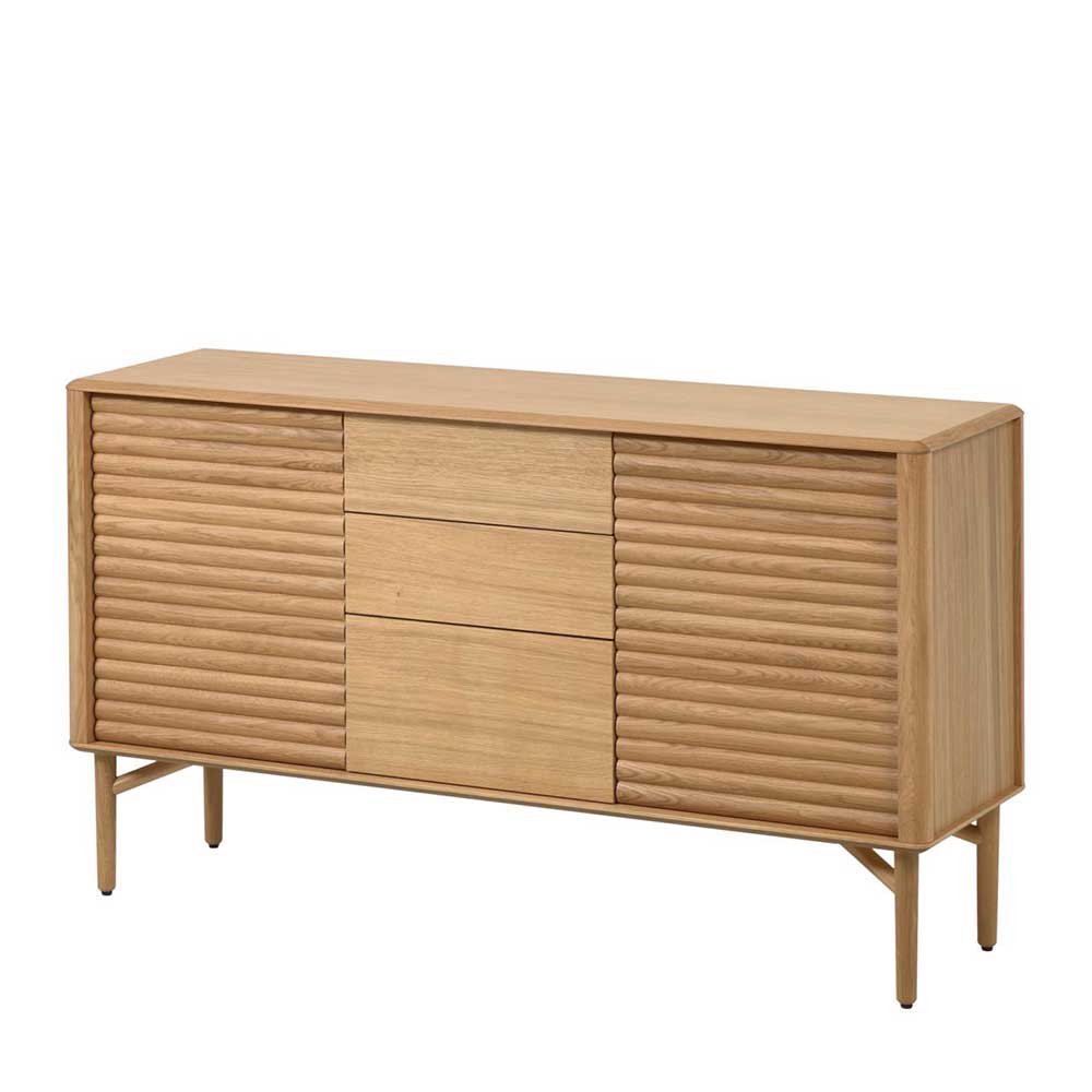 155x86x45 Skandi Kommode in Eiche - Eyre