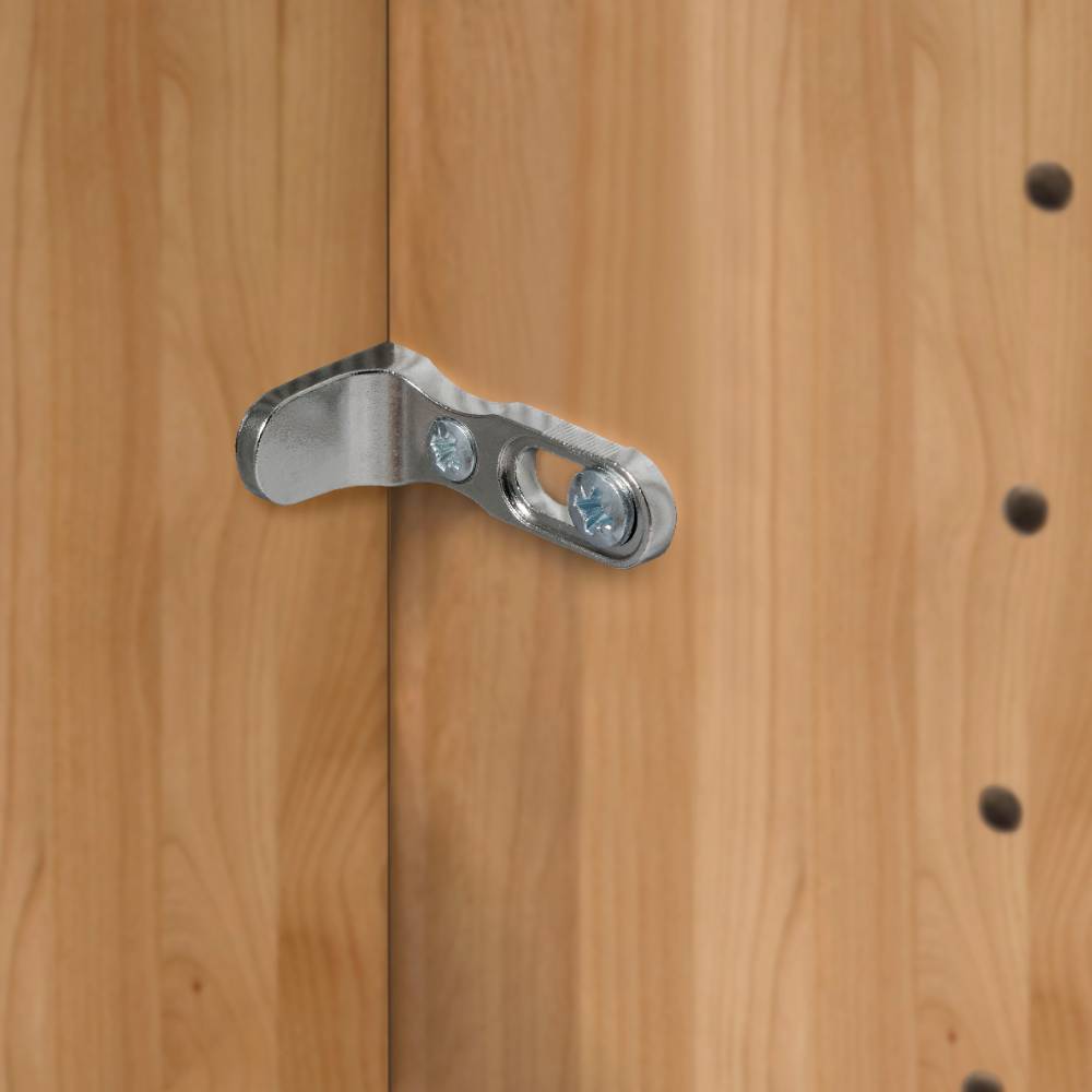 4-türiger Schlafzimmerschrank in Eiche Bianco - Vutonia
