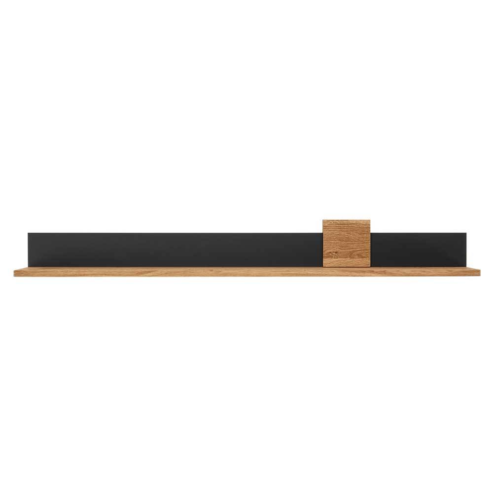 Wildeiche Hängeboard 140 cm breit - Viligrana