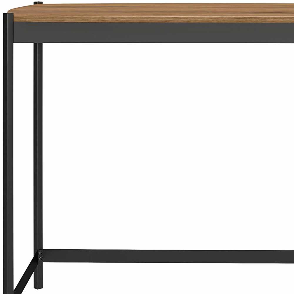 Eleganter Schreibtisch in Walnuss Optik - Rondja