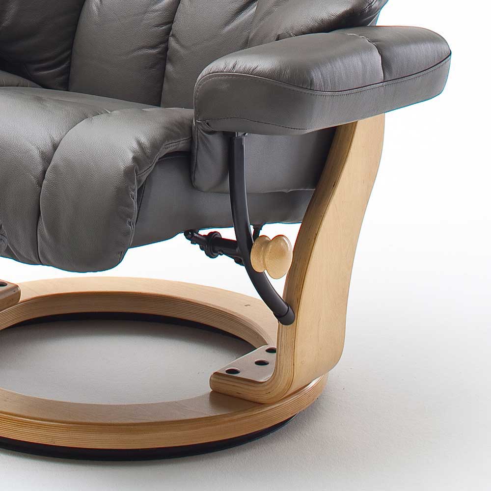 Relaxsessel Normandie mit Hocker (zweiteilig)