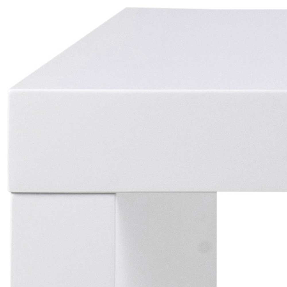 Hochglanz Bartisch in Weiß - modern - Marciana