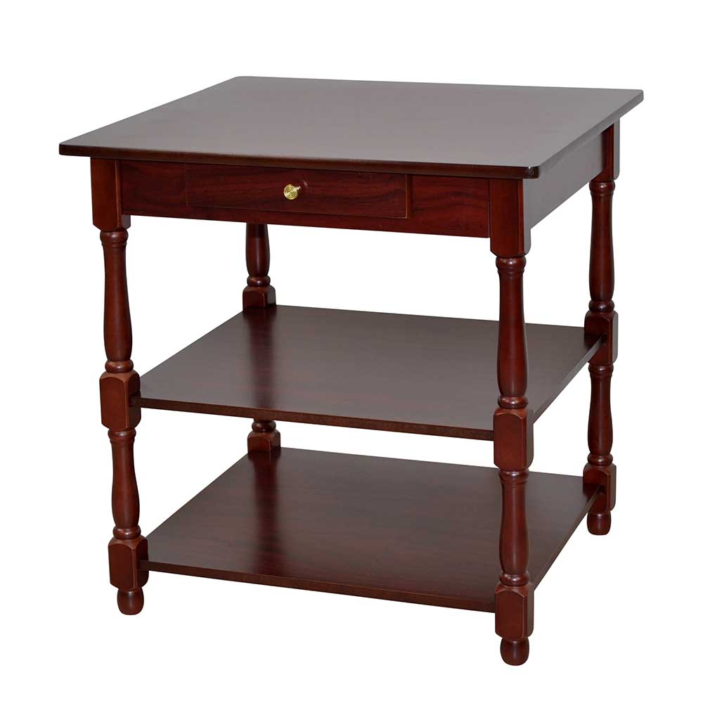 52x54x48 Regal Beitisch in Kirschbaumfarben - Assolato