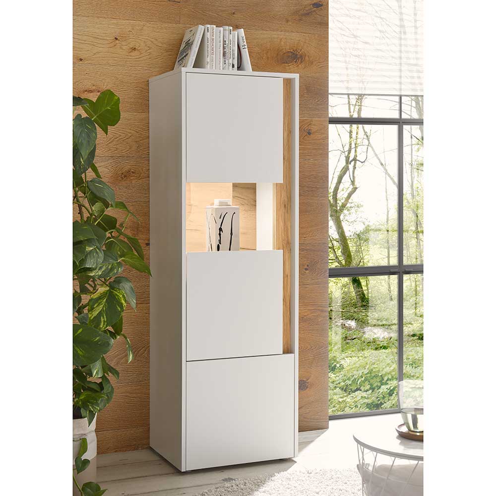 Design Wohnwand 270 cm breit - Nonessia (vierteilig)
