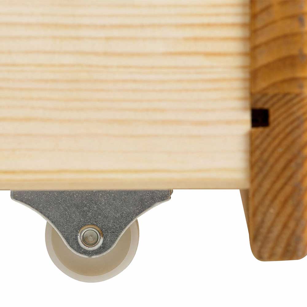 Kojen Design Landhausbett aus Kiefer Natur - Vocoja