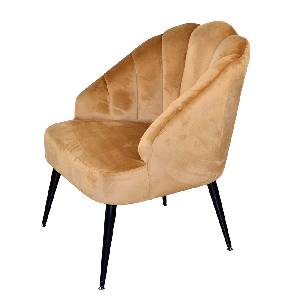 Samt Sessel im Retro Style - Bageria