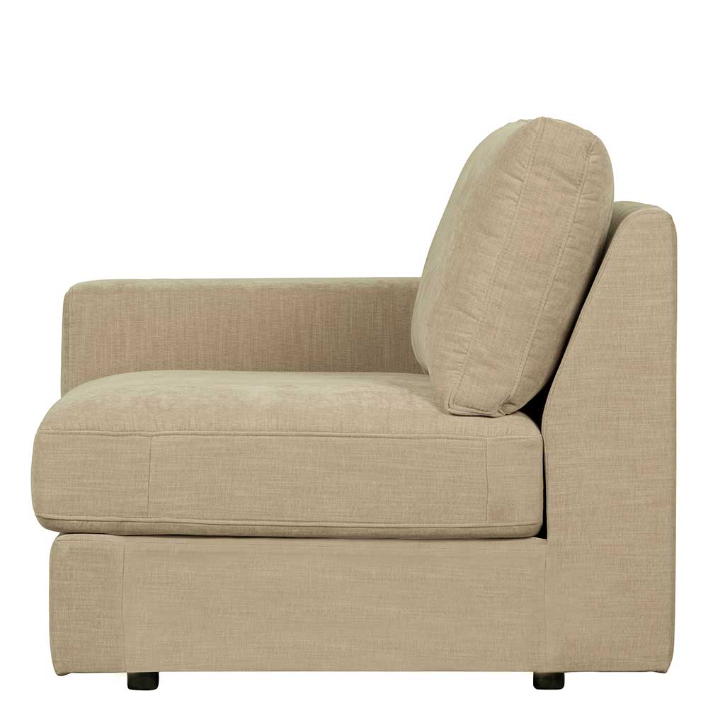 Sofamodul Endelement in Beige Stoff - Sanu