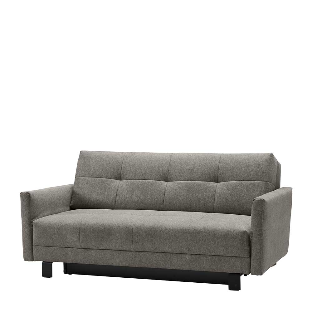 Faltsofa in Grau Stoffbezug - Ominikana