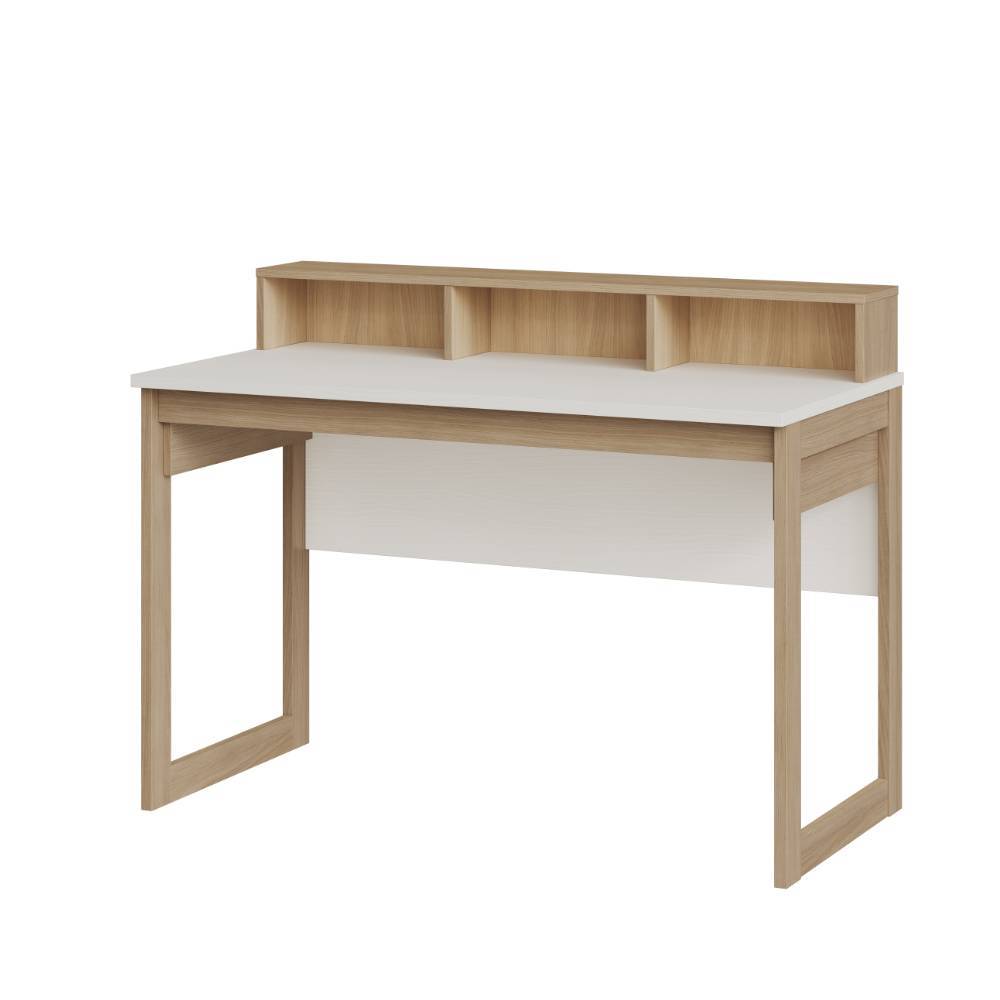Arbeitszimmer Möbel-Kombi in Weiß - Ovidio (dreiteilig)