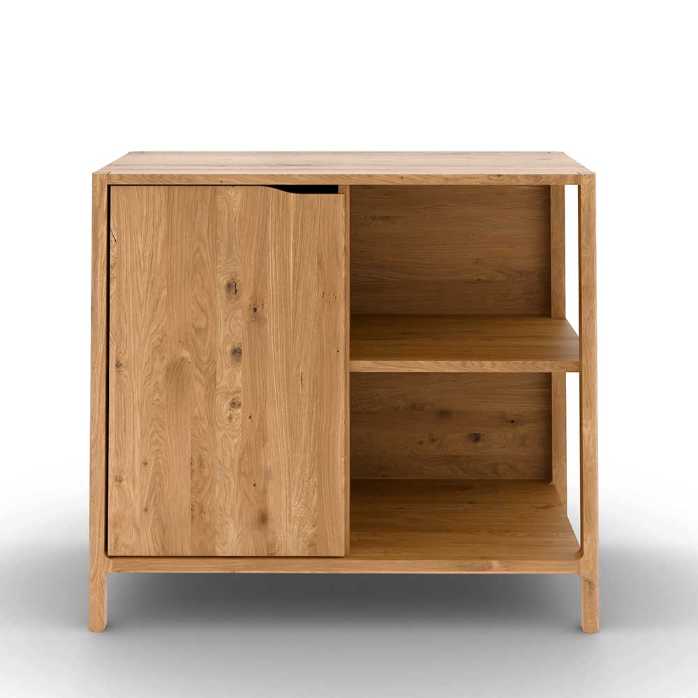 Design Kommode mit Tür und zwei Fächern - Laida