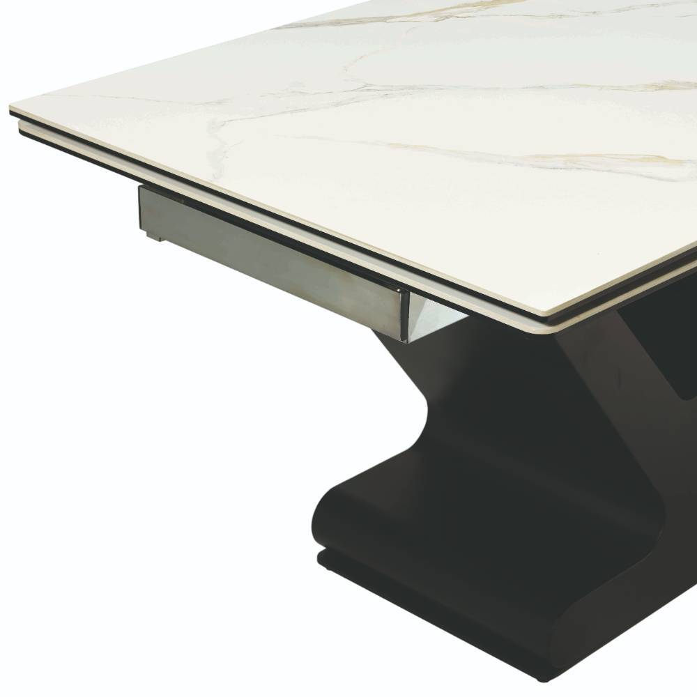 Design Esszimmertisch in Marmoroptik - Yoran