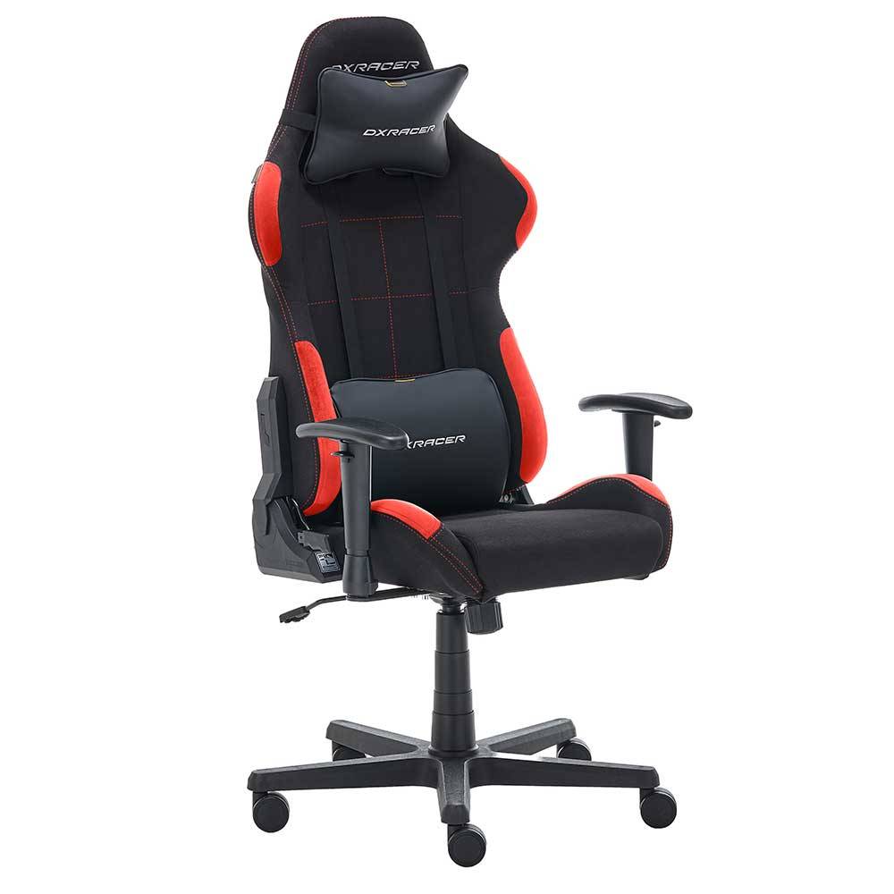 Computerstuhl für Gamer in Schwarz Rot - Gelvino