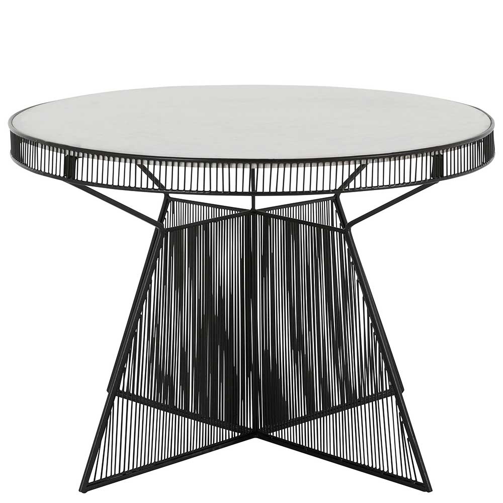 Designer Couchtisch mit Marmorplatte - Imraca